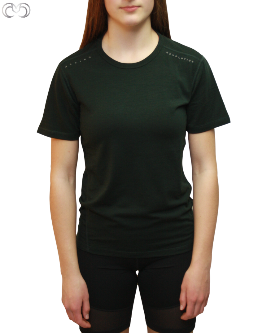 Climate Performance Jersey Merino Wool T-Shirt (Women's) – Warm Social Co.